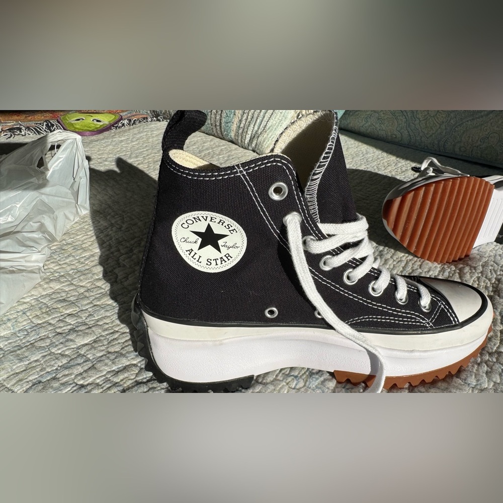 Chuck Taylor® All Star® Run Star Hike High Top Platform Sneaker (Unisex) - Picture 8 of 15